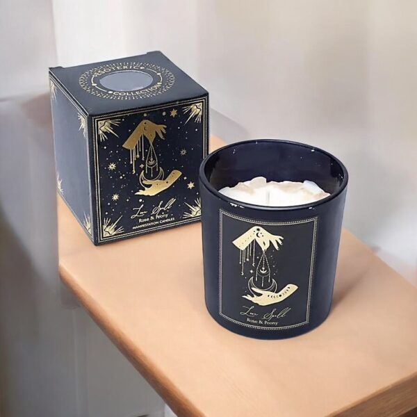 Bougie d'intention Love spell en verre – Image 3