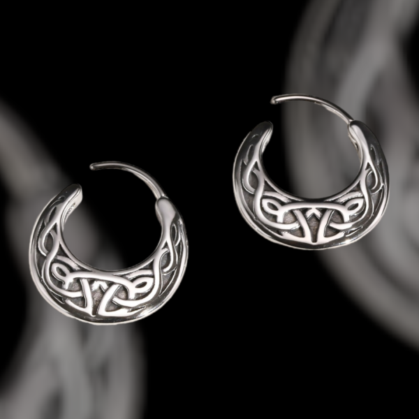 Boucle d'oreille en acier – Image 2